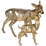 Doe & Fawn, Crystal Golden Shadow